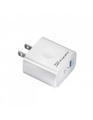 Мережевий зарядний пристрій Konfulon C69Q USB+PD 20W (White)