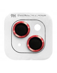 Защитное стекло на камеру Apple iPhone 15 (6.1") / 15 Plus (6.7") (Red)