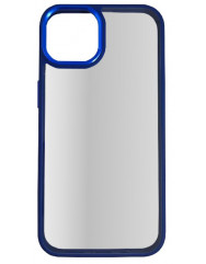 Чохол Defense Clear Case iPhone 13 Pro Max (синій)