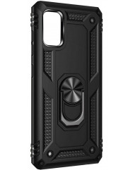 Чохол Serge Ring + підставка Xiaomi Redmi 9T (чорний)