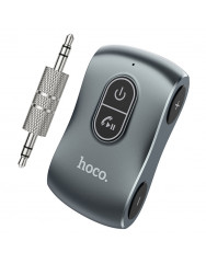 Автомобільний Bluetooth ресивер Hoco E73 Car AUX BT5.0 (Black)