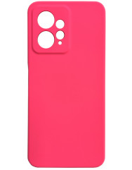 Чехол Silicone Case Xiaomi Redmi Note 12 (ярко розовый)