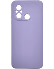 Чехол Silicone Case Xiaomi Redmi 12C (фиолетовый)