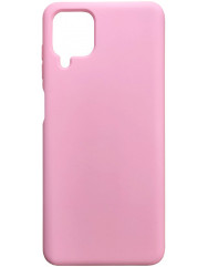Чехол Silicone Case Samsung A12 (розовый)