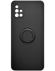 Чехол Ring Case Samsung Galaxy A51 A515 (Black)