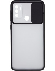 Чехол Camshield TPU матовый Oppo A53 (черный)