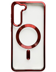 Case  Chrome  Magsafe Samsung S23 Plus (Red)