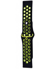 Ремінець Sport Nike + для Apple Watch 38/40mm (чорний/зелений)