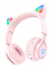 Накладні навушники Hoco W39 (Pink)