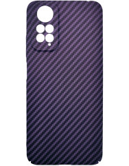 Чехол Carbon Ultra Slim Xiaomi Redmi Note 11/11s (фиолетовый)