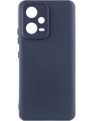 Чехол Silicone Case Poco X5 (темно-синий)