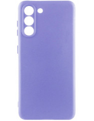 Чохол Silicone Case Samsung Galaxy S21 FE (лавандовий)