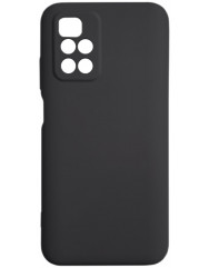 Чехол Silicone Case Xiaomi Redmi 10 (черный)