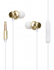 Вакуумні навушники-гарнітура Celebrat D5 (Gold)
