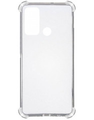Чехол cиликоновый усиленный Getman для  Motorola G60 (прозрачный)