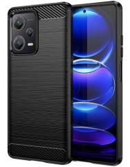 Чохол Polished Carbon для Redmi Note 12 Pro Plus 5G  (чорний)