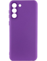 Чехол Silicone Case Samsung Galaxy S21 FE (фиолетовый)