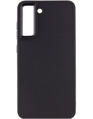 TPU чохол Bonbon Metal Style для Samsung Galaxy S21 FE (Black)
