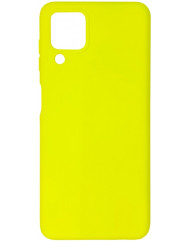 Чехол Silicone Case Samsung A12 (желтый)