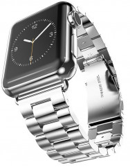 Ремінець металевий Steel блочний для Apple Watch 42/44mm (сталевий)