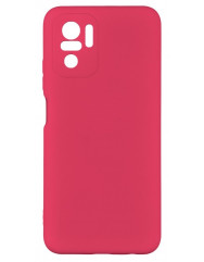 Чехол Silicone Case Xiaomi Redmi Note 10/ Note 10S/Poco M5s (ярко-розовый)