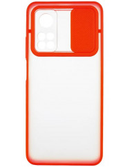 Чохол Camshield TPU матовий Xiaomi Redmi Note 11 (червоний)