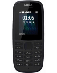 Nokia 105 Single Sim 2019 (Black) TA-1203 no charger