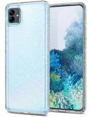 Чохол Molan Cano Glitter Samsung Galaxy A04e (прозорий блиск)
