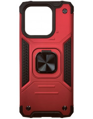Чохол Anti-shock з кільцем Xiaomi Redmi 12C (Red)