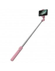 Монопод Baseus Lovely Bluetooth Bracket Selfie Stick tripod (розовый SUDYZP-E04