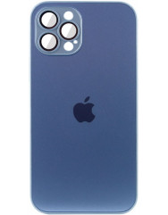 Silicone Case 9D-Glass Box iPhone 11 Pro (Sierra Blue)