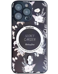 Чохол Secret Garden MagSafe for iPhone 14 Pro (Black)