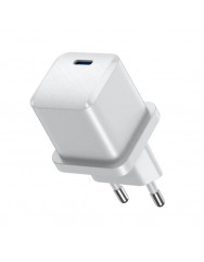 Мережевий зарядний пристрій Konfulon C76 USB+PD 30W (White)