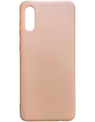 Чехол Silicone Case Samsung A02 (персиковый)