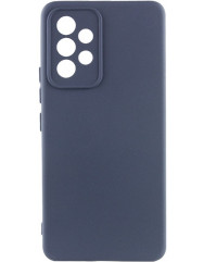 Чехол Silicone Case Samsung Galaxy A33 (темно-синий)