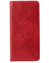 Книга Business Leather Xiaomi Redmi 9C/10A (красный)
