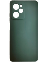 Чехол Silicone Case Poco X5 Pro (темно-зеленый)