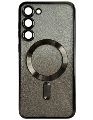 Case shiny Chrome Magsafe Samsung S23 Plus (Black)