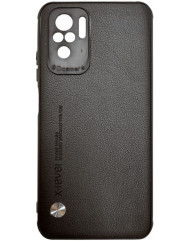 Чехол X-Level Leather Case Xiaomi Redmi Note 10 (Black)