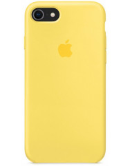 Чехол Silicone Case iPhone 7/8/SE 2020 (желтый)