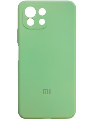 Чохол Silicone Case Xiaomi Mi 11 Lite (фісташковий)