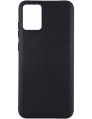 Чехол силиконовый для Motorola G72 (черный)