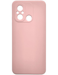 Чехол Silicone Case Xiaomi Redmi 12C (нежно-розовый)