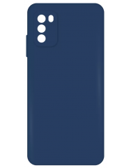Чохол Silicone Case Poco M3/Redmi 9T (синій)