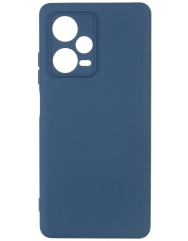 Чохол Silicone Case Xiaomi Redmi Note 12 Pro Plus 5G (темно-синій)