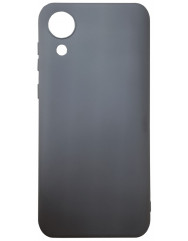 Чехол Silicone Case Samsung Galaxy A03 Core (черный)