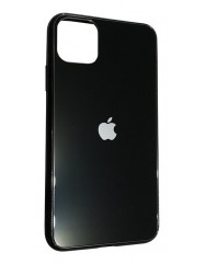 Чехол Glass Case Apple iPhone 11 Pro Max (черный)