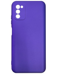 Чехол Silicone Case Samsung Galaxy A03s (фиолетовый)