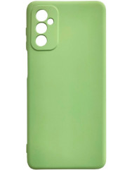 Чехол Silicone Case Samsung M52 (фисташковый)