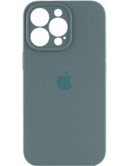 Чехол Silicone Case Full Camera iPhone 14 Pro Max (Pine Green)